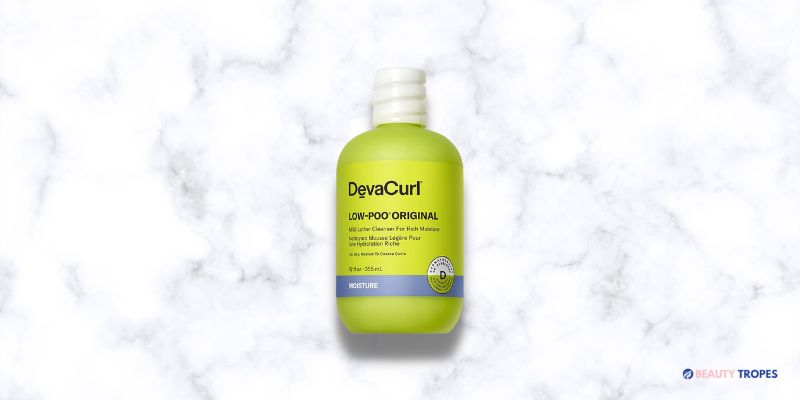 DevaCurl Low-Poo Original Mild Lather Cleanser for Rich Moisture